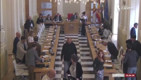 Pleno mensual Ordinario 15.01.2026