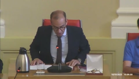Pleno ordinario Octubre 16.10.2025