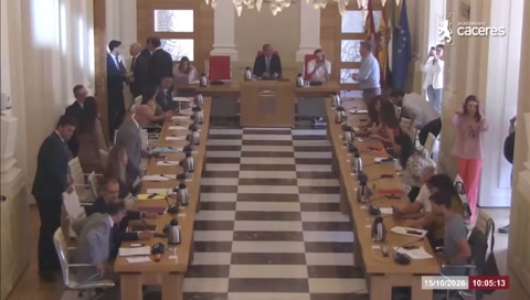 Pleno Mensual Ordinario - 15.10.2026