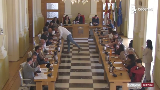 poster Pleno Mensual Ordinario 16.04.2026